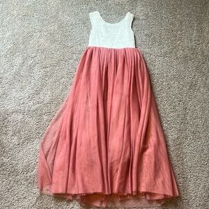 Two bunnies dress girls size 7-8.